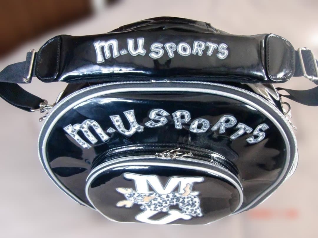 M.U.SPORTS スポーツバッグ ブラック