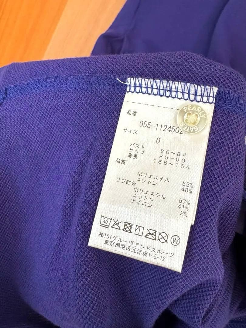 PEARLY GATES ポロワンピース ネイビー系 サイズ0