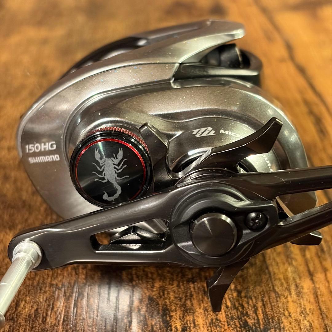 【美品】シマノ　SHIMANO スコーピオンDC7.4 150HG 右ハンドル