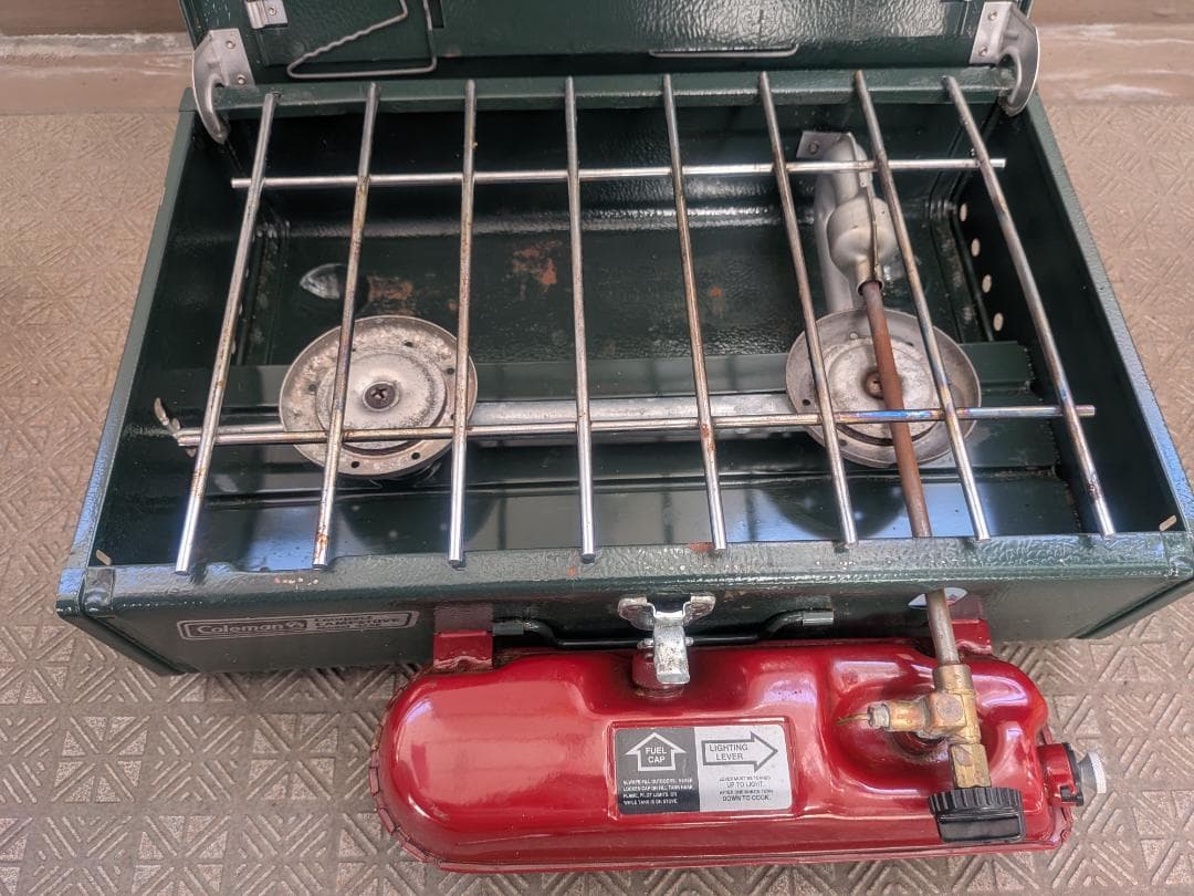 [値下げ]点火確認済　Coleman ツーバーナー 425F