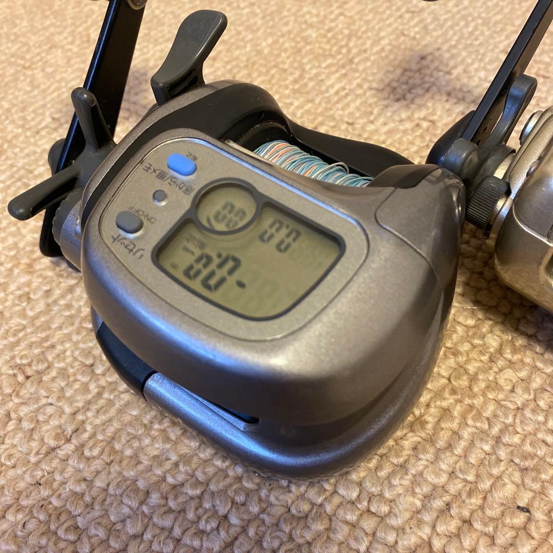 ダイワタナセンサーS400DX シマノ小舟1000EV カウンター付き両軸リール