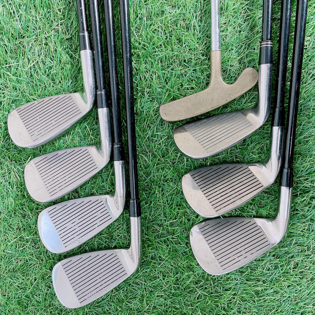 ゴルフクラブ フルセット テーラーメイド入り RBZ 初心者 F2815