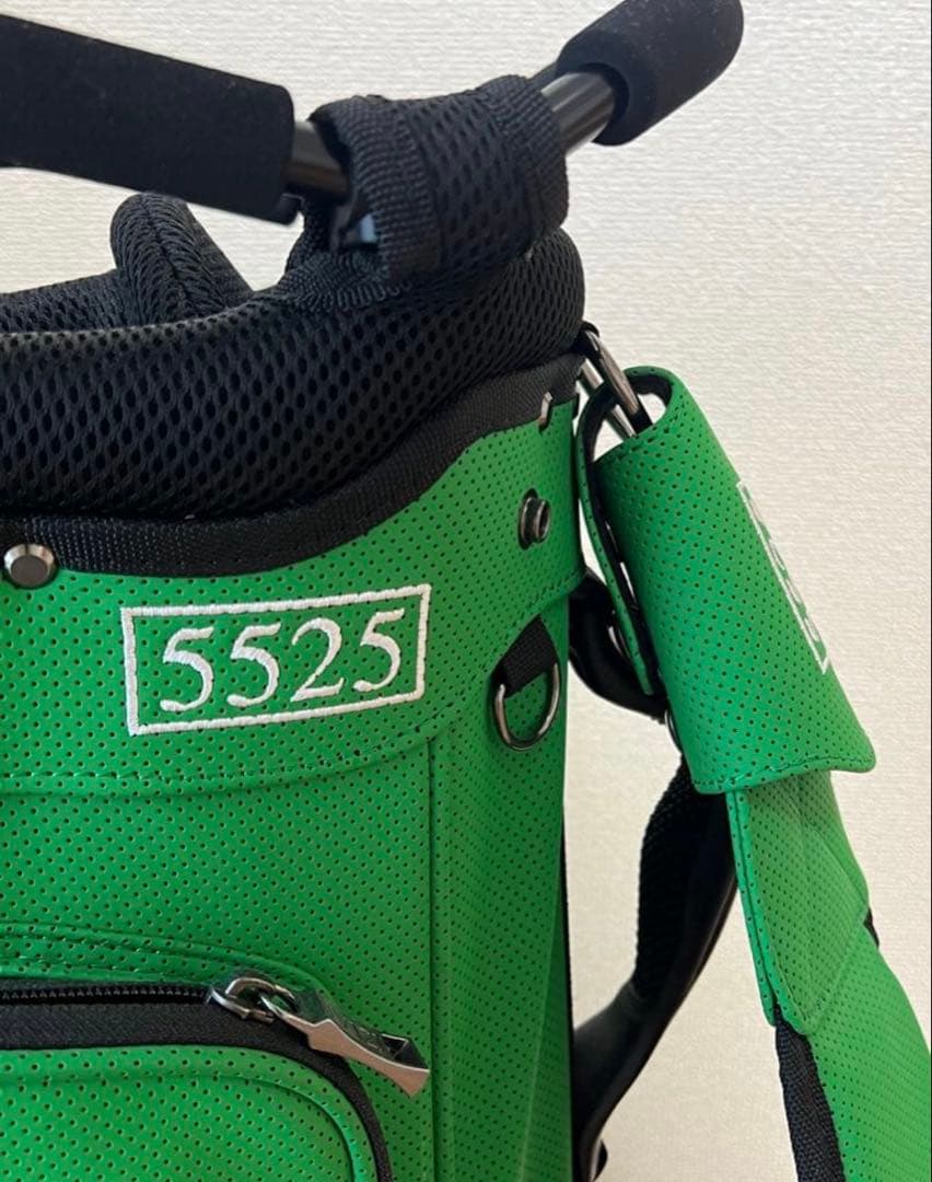 【5525 × V12】5525 GOLF BAG グリーン