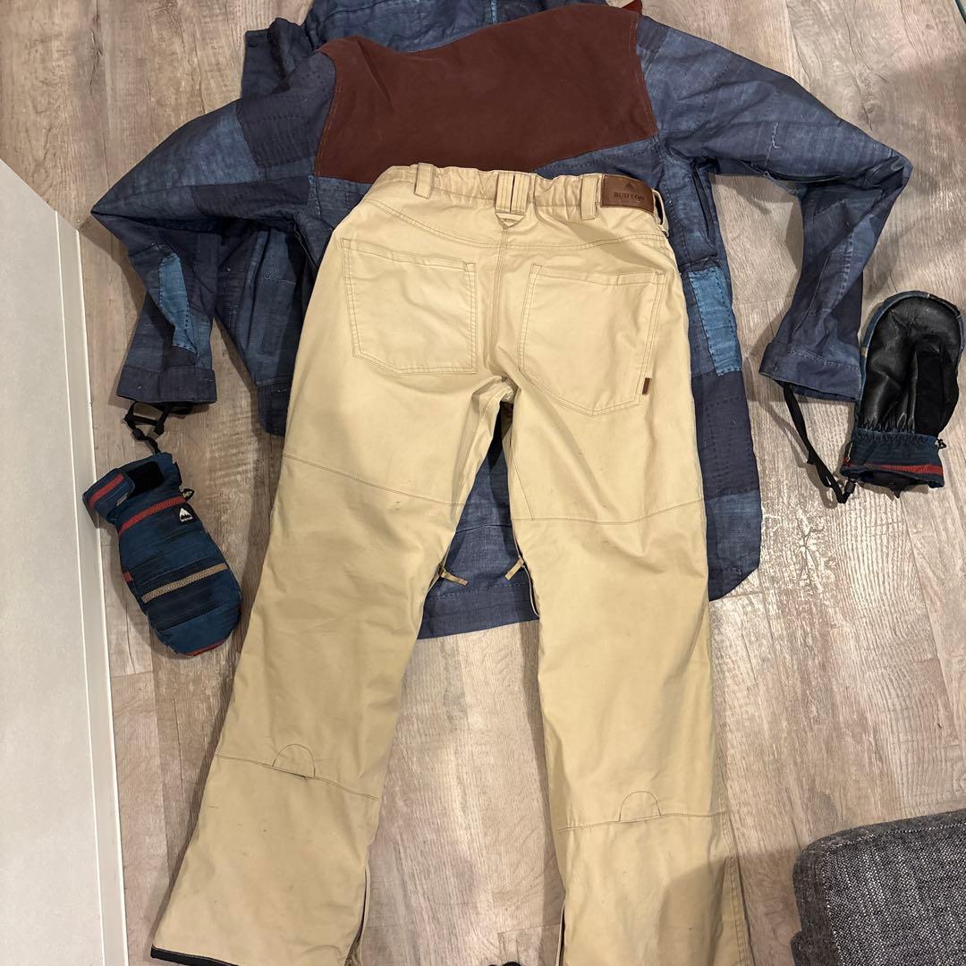 BURTON スノーボードウェア上下セットMサイズ
