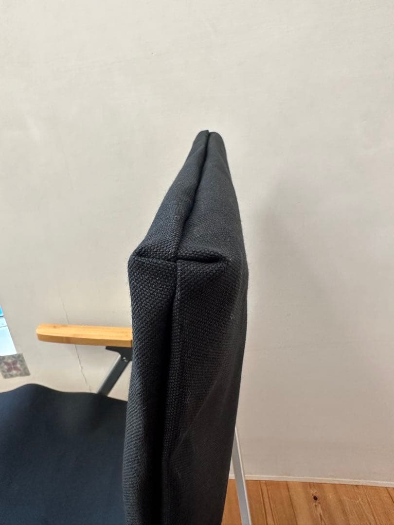 【2セット】シートカバー　ブラック　スノーピーク　ローチェア30 倉敷帆布11号