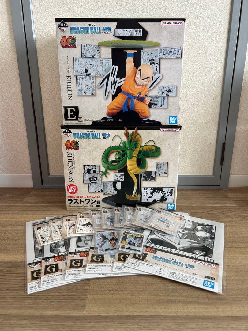 一番くじ ドラゴンボール 40th クリリン 神龍 フィギュア 他セット