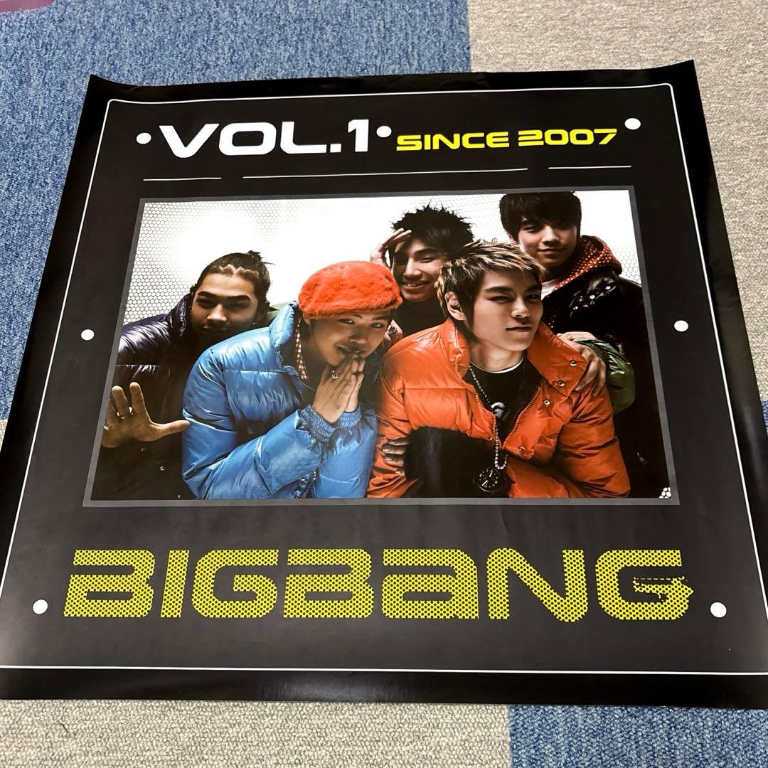 BIGBANG 販促ポスター　告知、ライブグッズのポスター　6枚