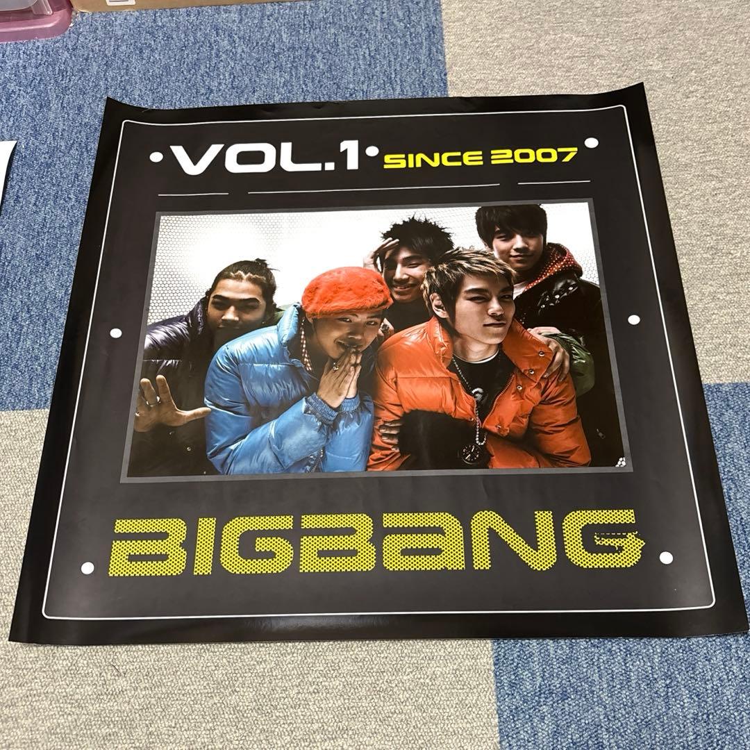 BIGBANG 販促ポスター　告知、ライブグッズのポスター　6枚