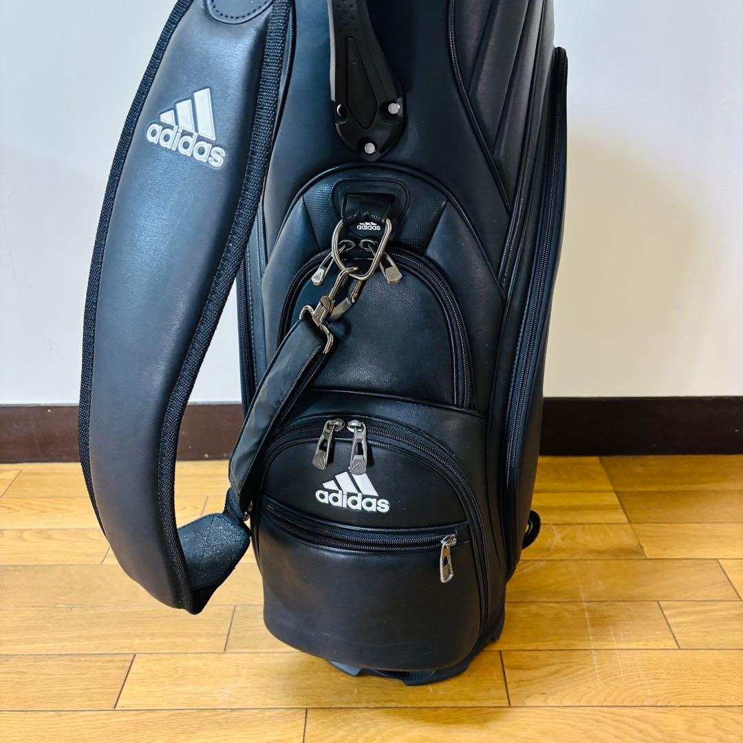 【美品】　adidasアディダス　キャディバッグ ゴルフバッグ　送料込み