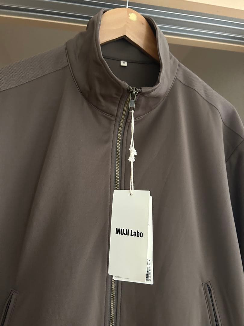 2025年 MUJI LABO 紳士 ユニフォーム素材で作ったトラックジャケット
