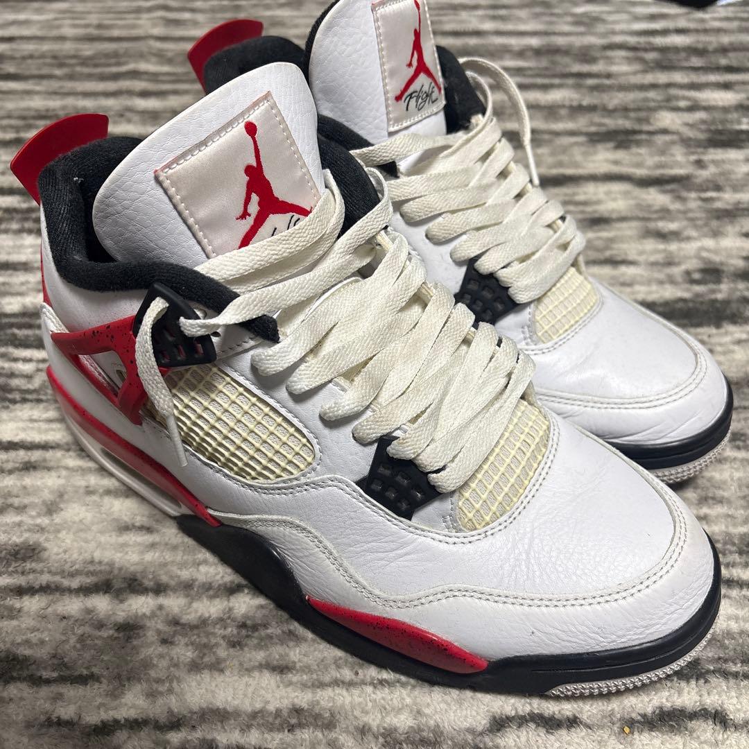 シューズ(男性用) Air Jordan 4 red cement 28.5cm