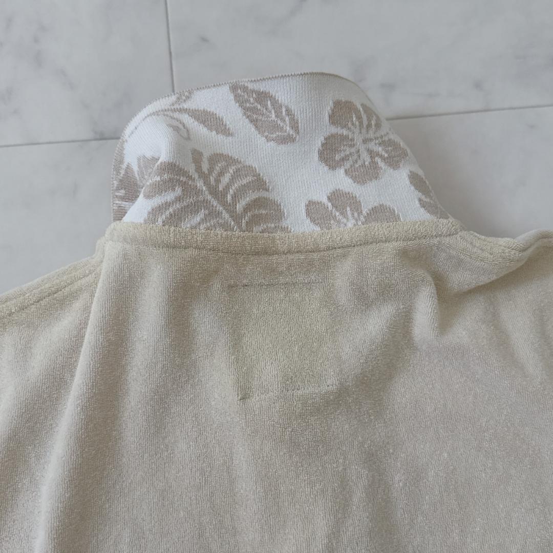 MARK&LONA スカルワッペン×ALOHA刺繍 ポロシャツ パイル地M