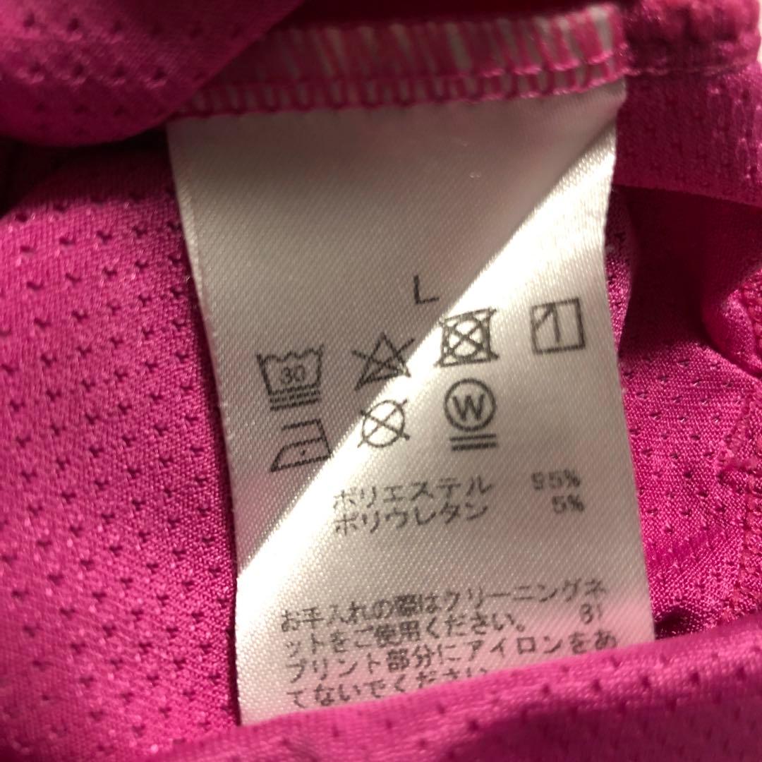 ◆ paradizパラディーゾ　レディーステニスウェア　セットアップ　ピンク花柄