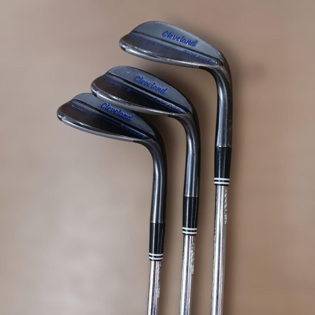 RTX 6 ZIPCORE ブラックサテン　52°　56°　60°　3本セット