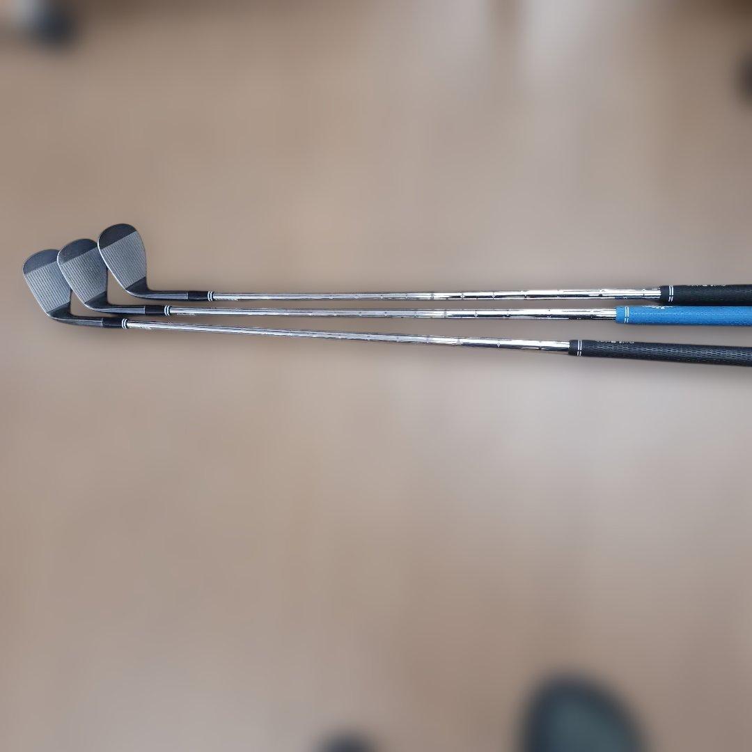 RTX 6 ZIPCORE ブラックサテン　52°　56°　60°　3本セット