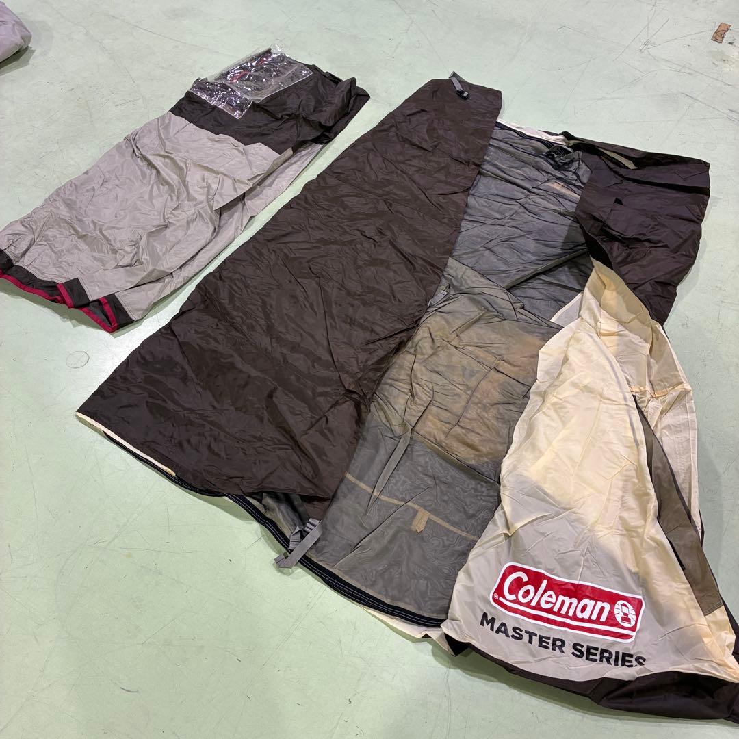 ほぼ未使用　コールマン 4Sワイド2ルームカーブ テント 試し張りのみ 美品