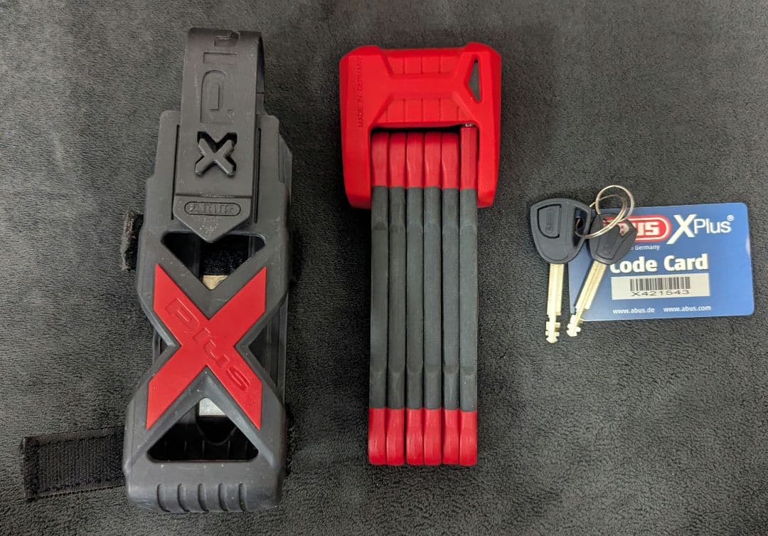 ABUS アブス BORDO GRANIT X-PLUS 6500 鍵