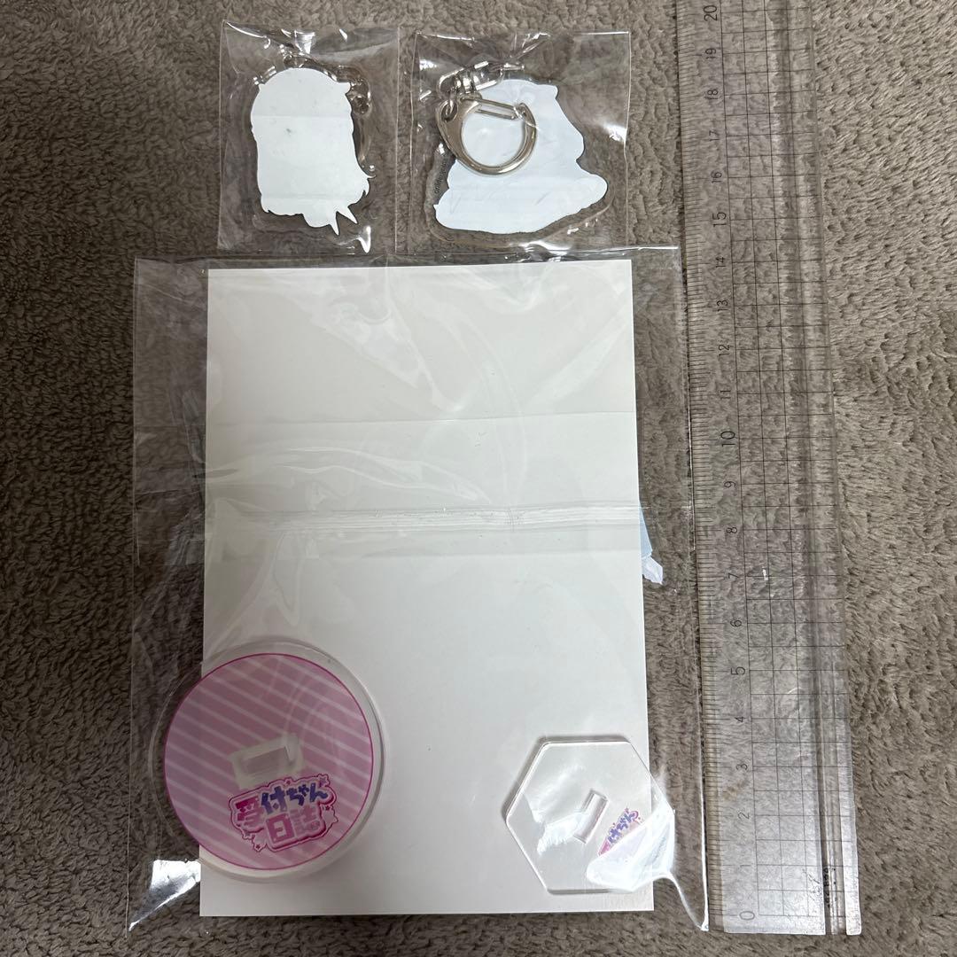 天城しの　受付ちゃん日誌　立ちバニー　後輩ちゃん　アクリルスタンドセット