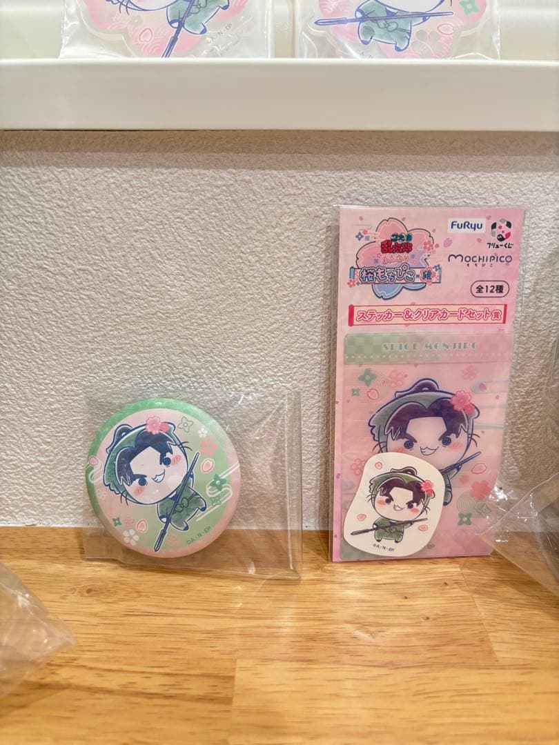 フリューくじ　忍たま乱太郎　ふんわり桜もちぴこの段 潮江文次郎 単品購入◎