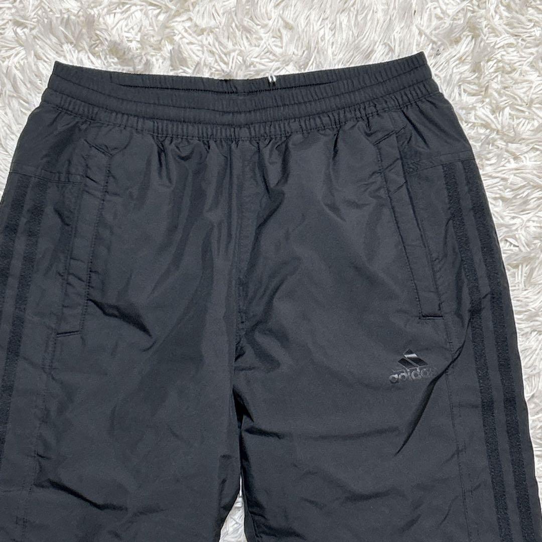 【2557】adidas ウィンドブレーカー　セットアップ　ブラック
