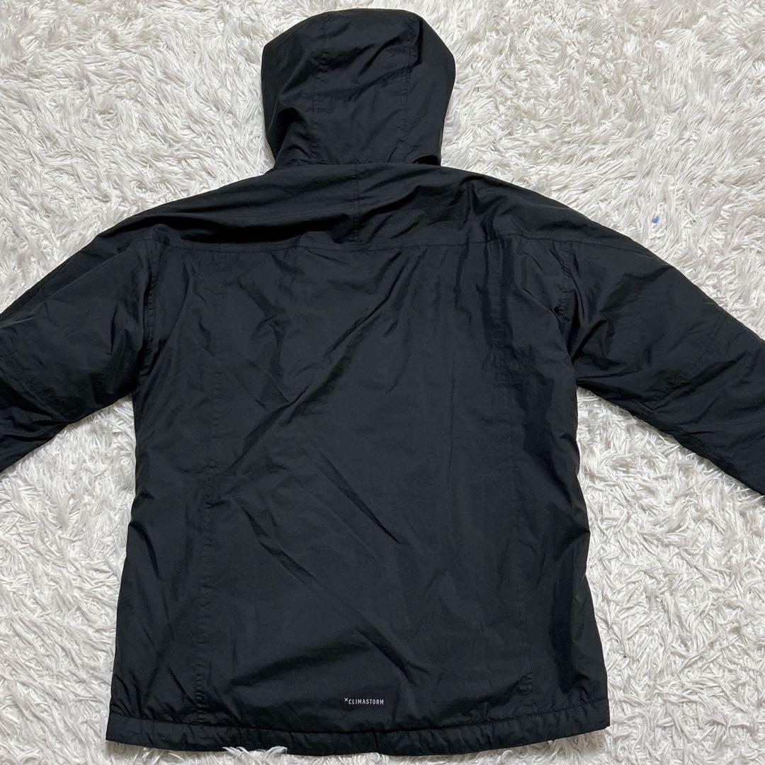 【2557】adidas ウィンドブレーカー　セットアップ　ブラック