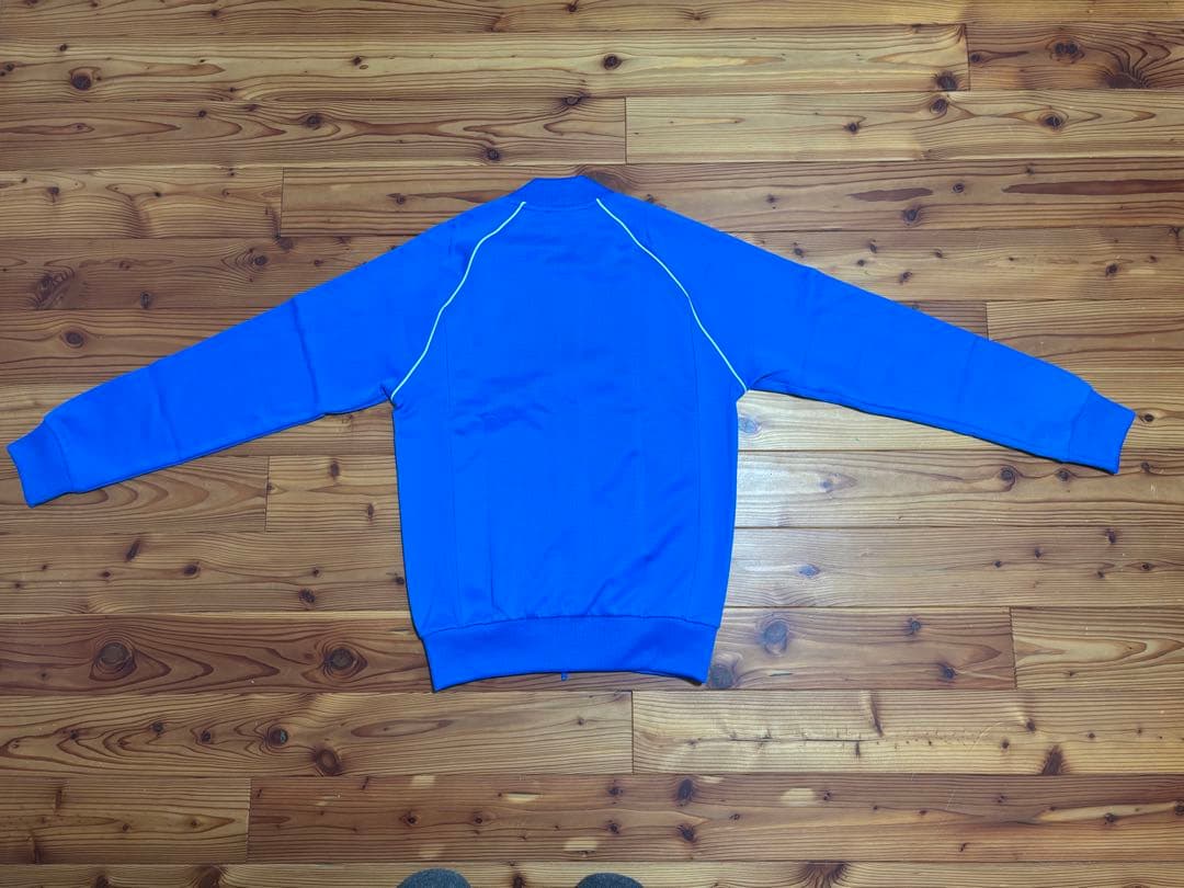 adidas トラックジャケット トラックパンツ 青