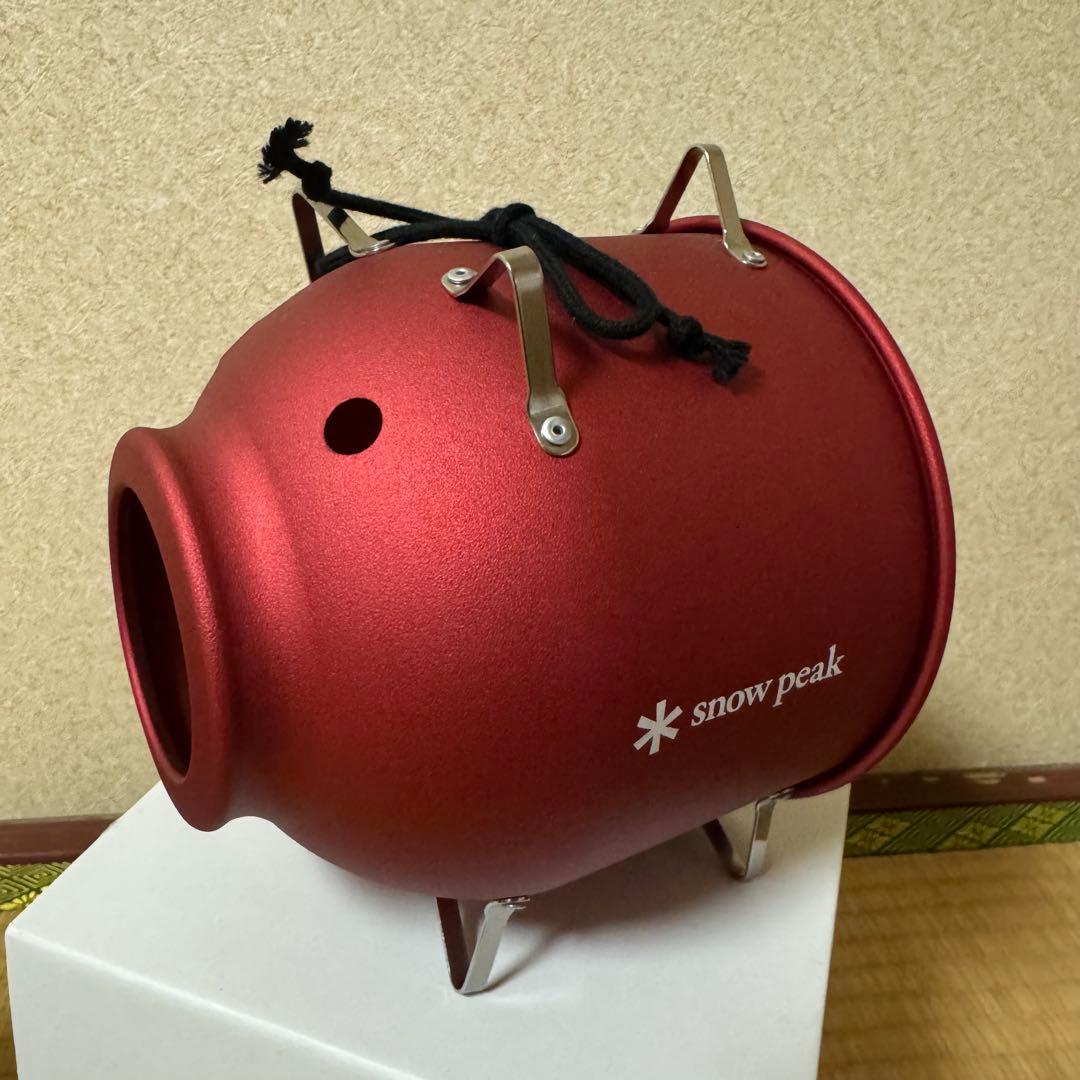 【新品】【超美品】蚊取り豚 レッド スノーピーク 雪峰祭2023 2025限定品