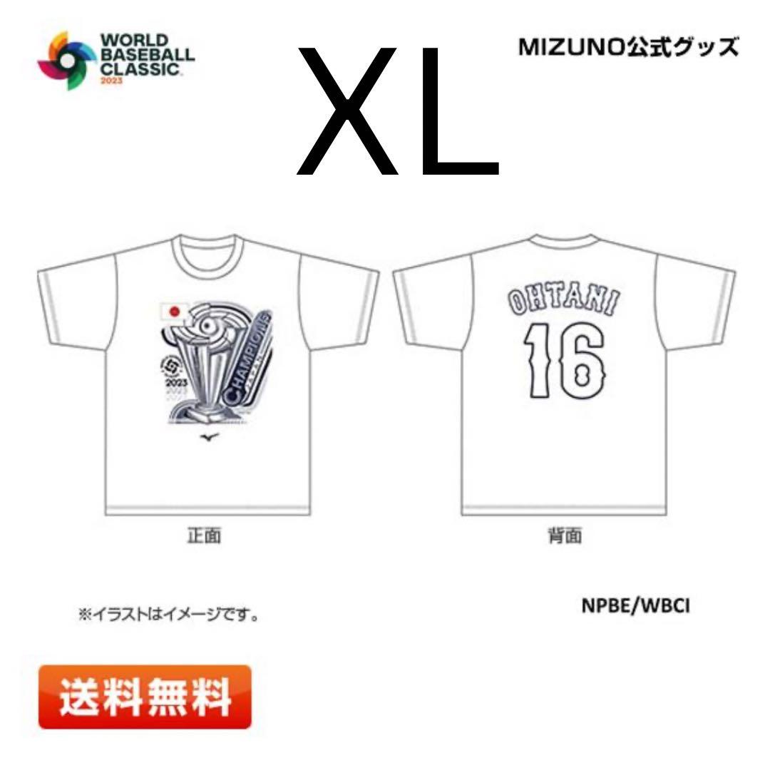 【限定商品】大谷翔平 2023WBC優勝記念Tシャツ XLサイズ 侍ジャパン