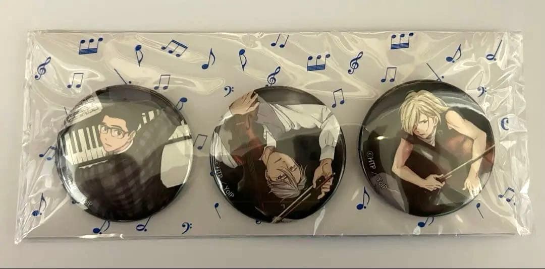 YURI!!! on CONCERT 缶バッジセット
