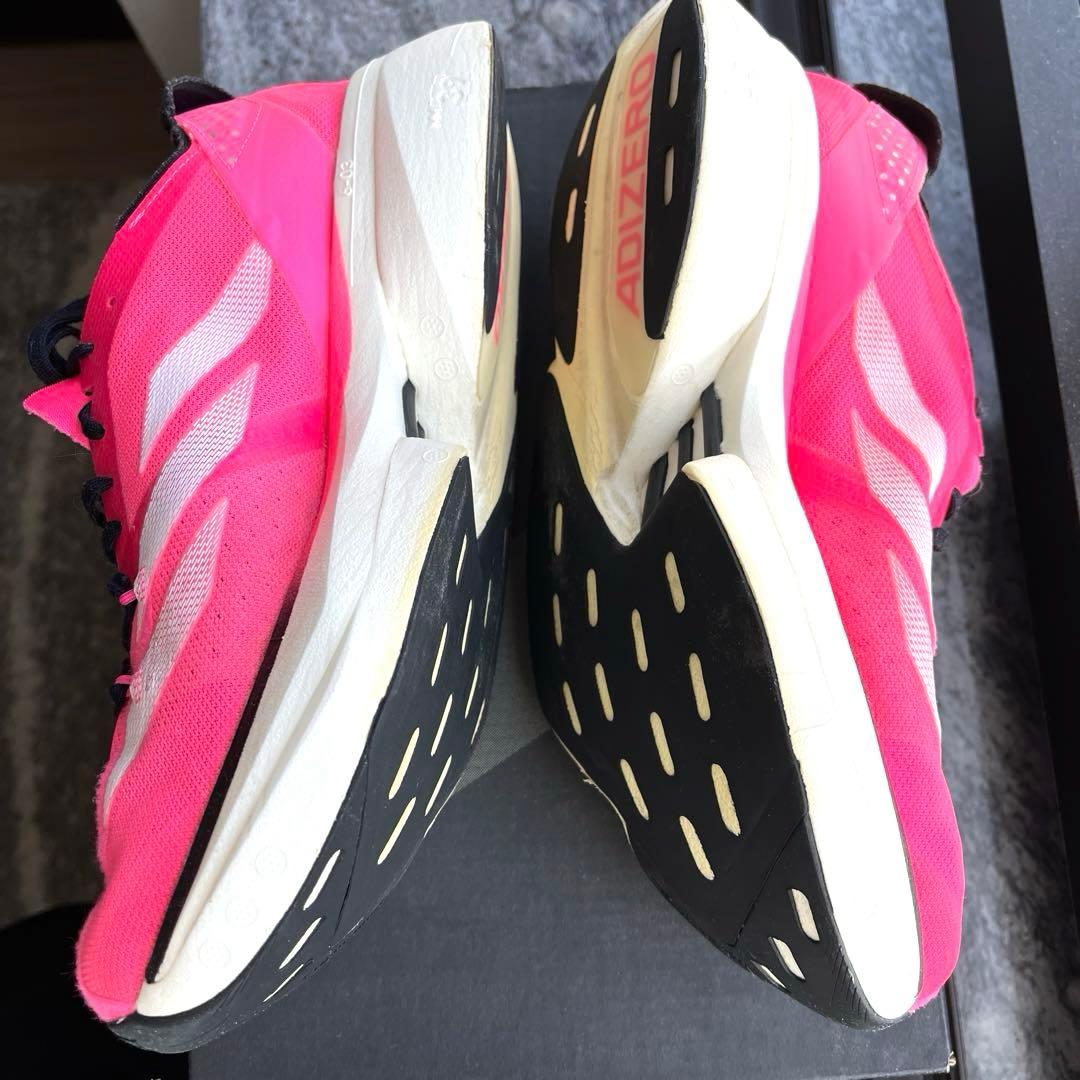 アディゼロ　アディダス プロ3 M ピンク　25㎝