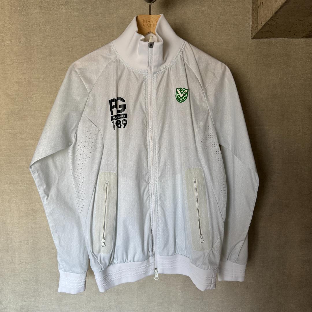 【中古】PEARLY GATES パーリーゲイツ ゴルフ ブルゾン ホワイト