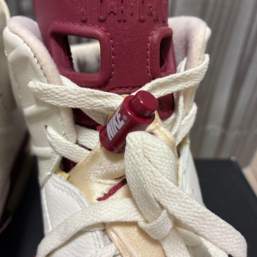 Nike Air Jordan 6 ホワイト/マルーン