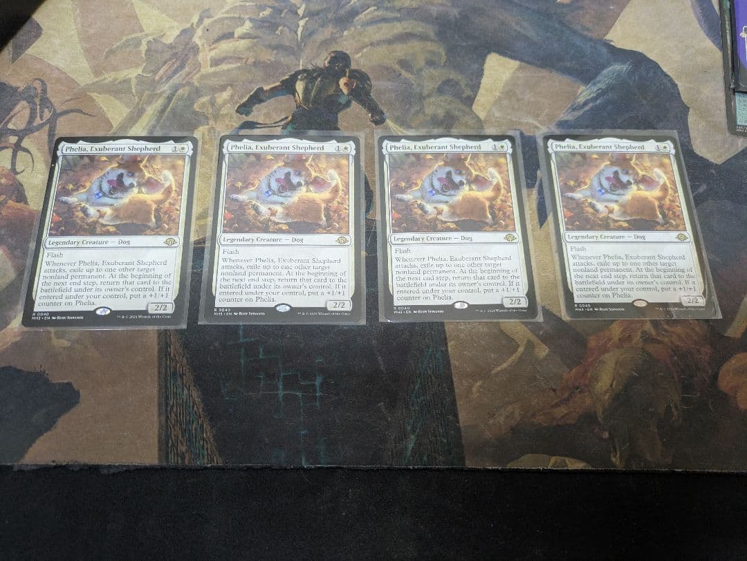 MTG 溌剌の牧羊犬、フィリア 4枚セット　英語版