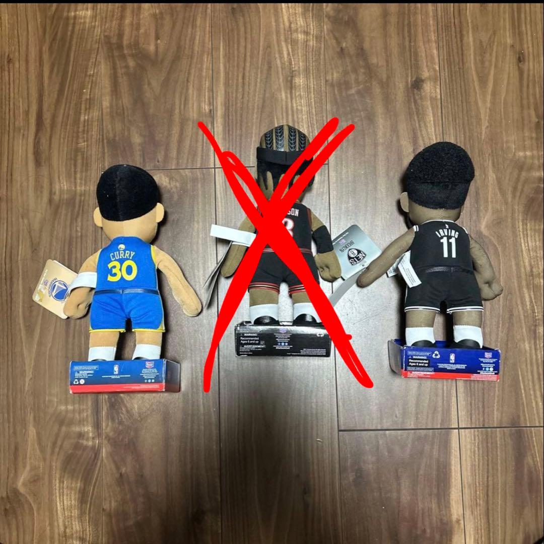 NBA選手　公式ファングッツ　ぬいぐるみ　バラ売り可能