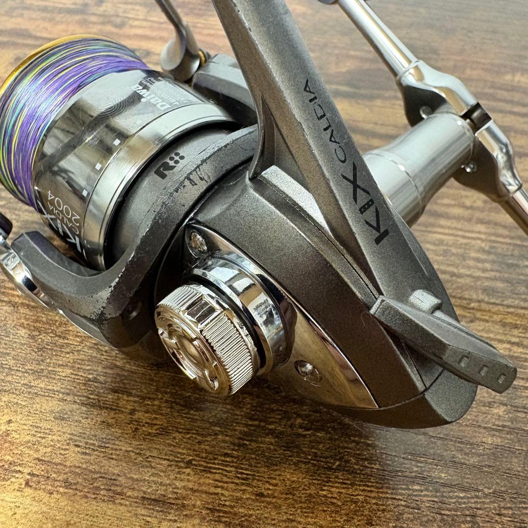 【エギング・ティップランに】DAIWA CALDIA KIX2004