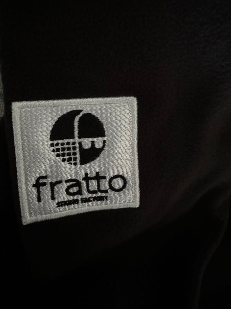 fratto 黒ジップアップ　フリース3L⑤
