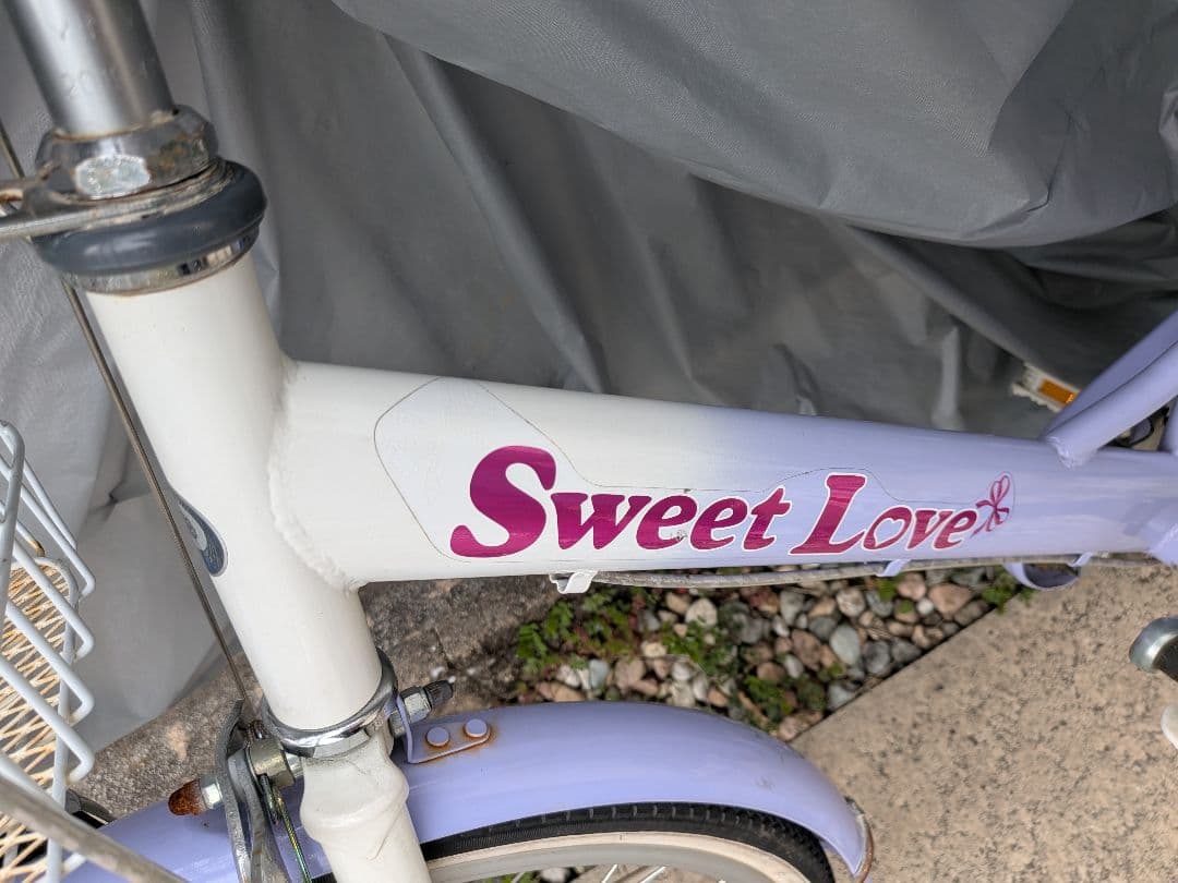 『シードリーム』 子供用自転車２２インチ パープル　【名古屋市中村区受渡】