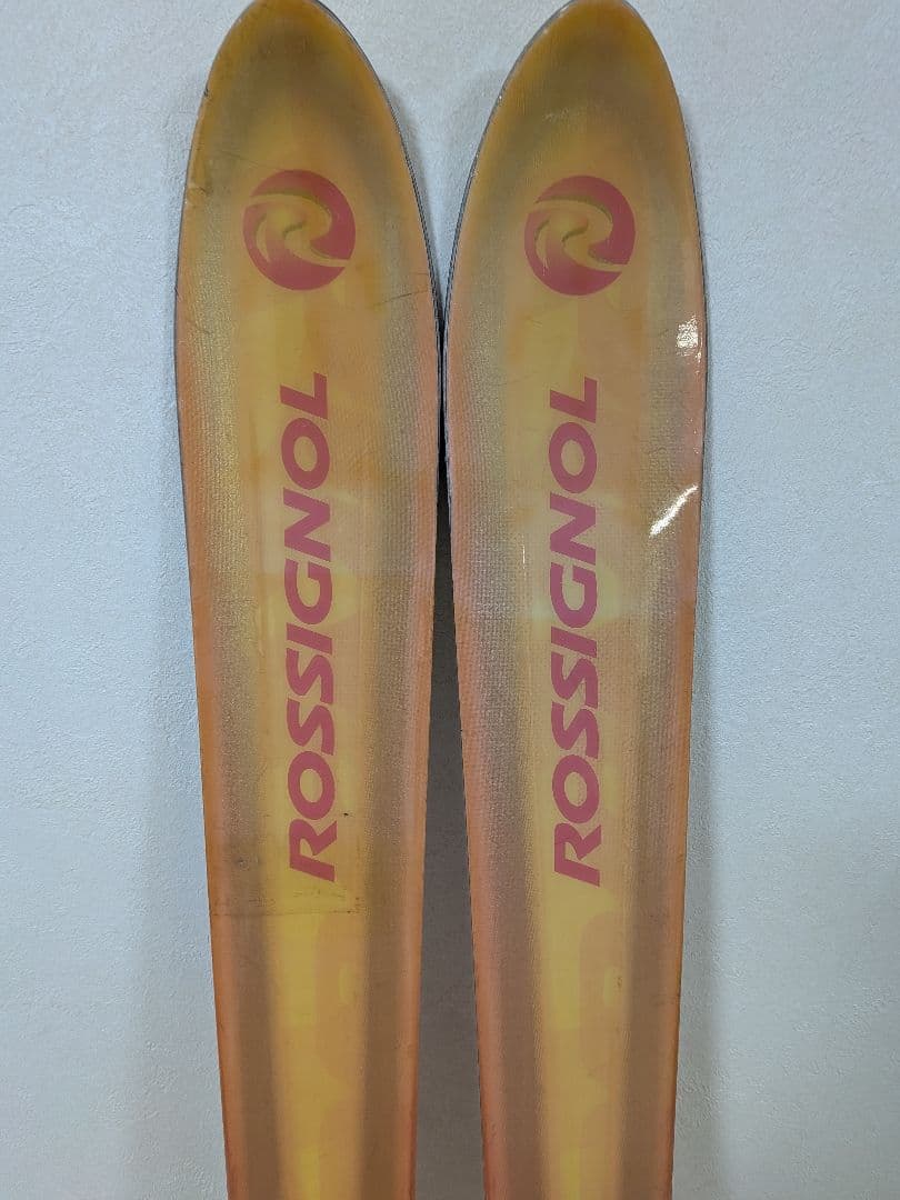 ROSSIGNOL スキー板 オレンジ ホワイト