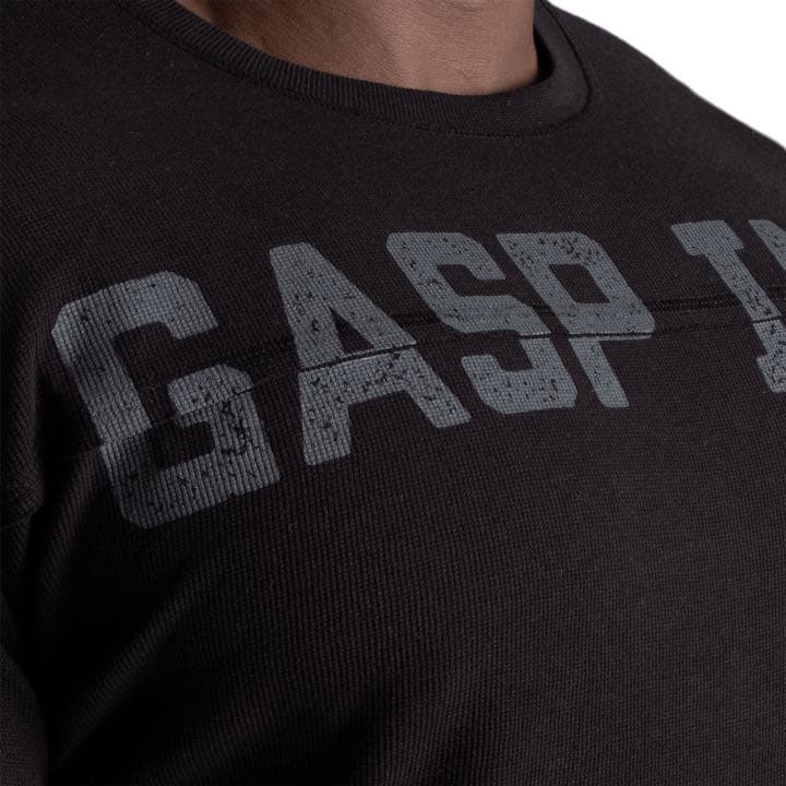 gasp サーマルシャツ　ブラック　XL