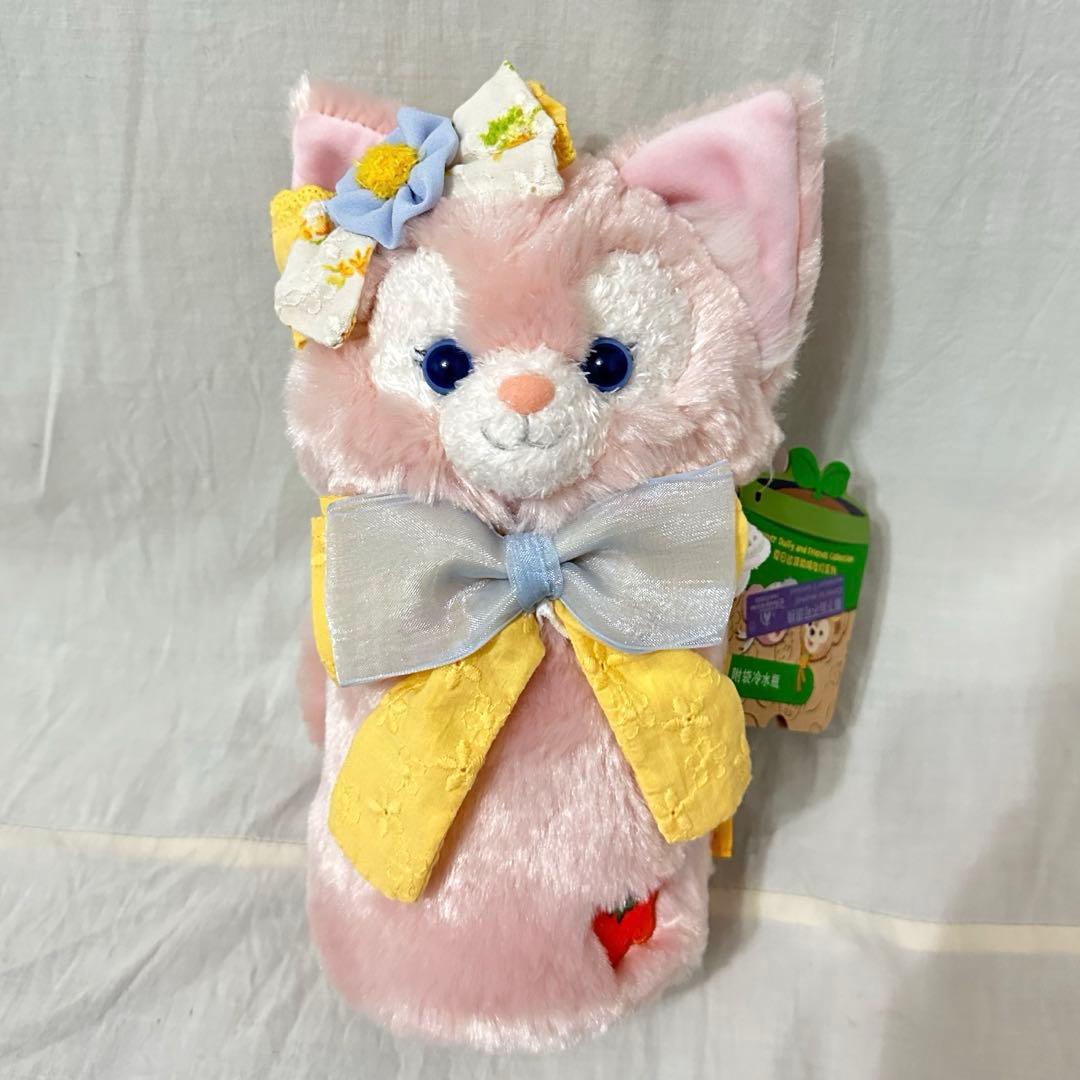 上海ディズニー　リーナベル ぬいぐるみカバー付ボトル