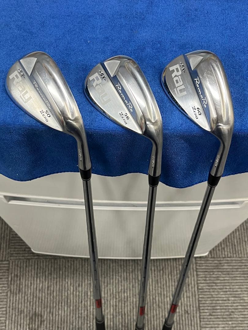 ロマロ　Ray SX-ZERO 50° 56° 60° 3本セット