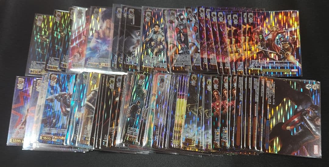 【ヴァイス/WS】MARVEL 扉アイアンマンデッキ 調整パーツ等付き