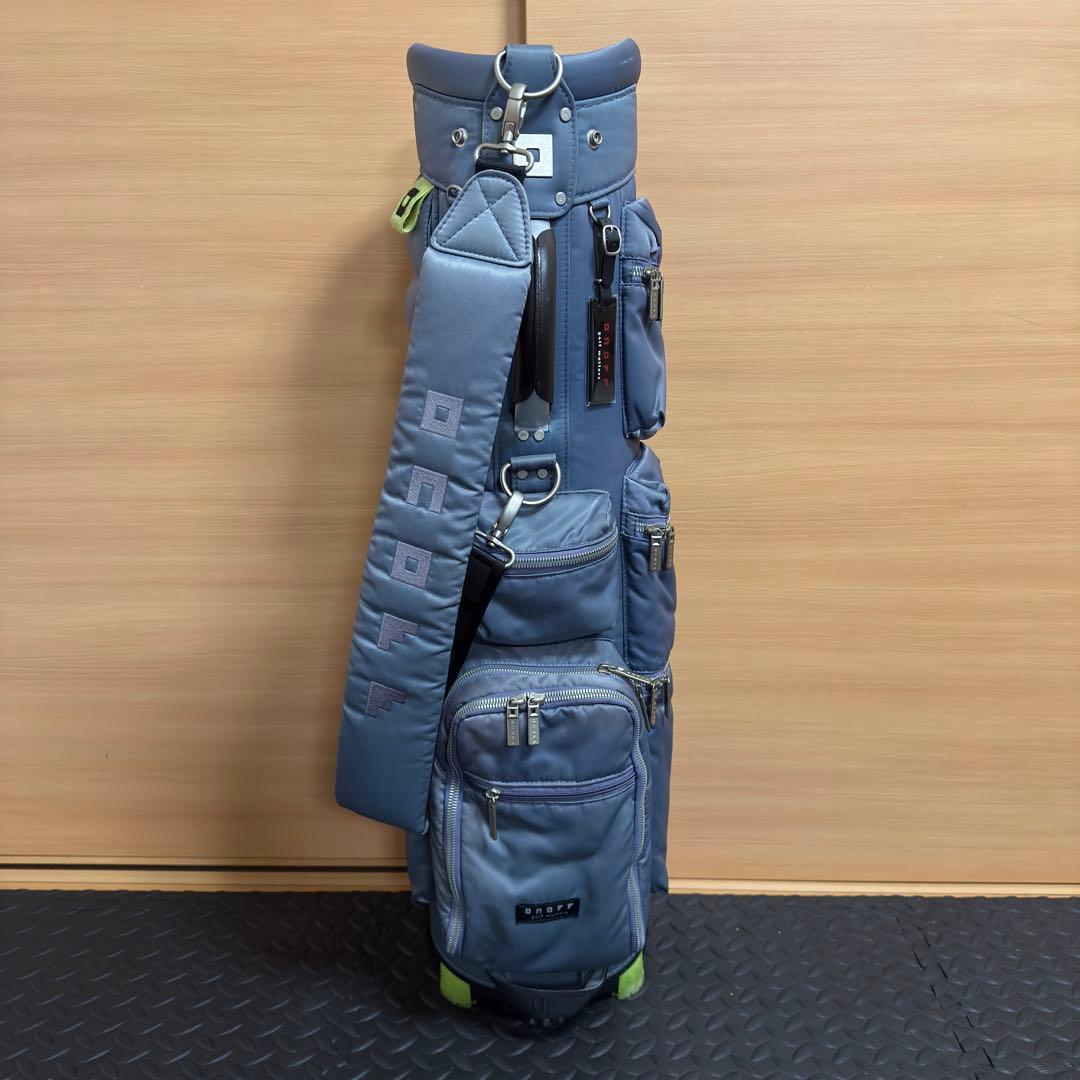 ONOFF オノフ 自立式 キャディバッグ 5分割 スタンド式 ゴルフバッグ