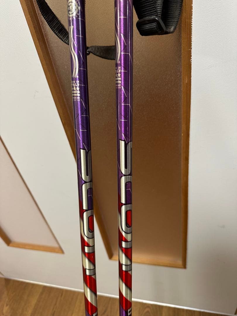 2セット OGASAKA スキー板 160 cm, ストック 110cm