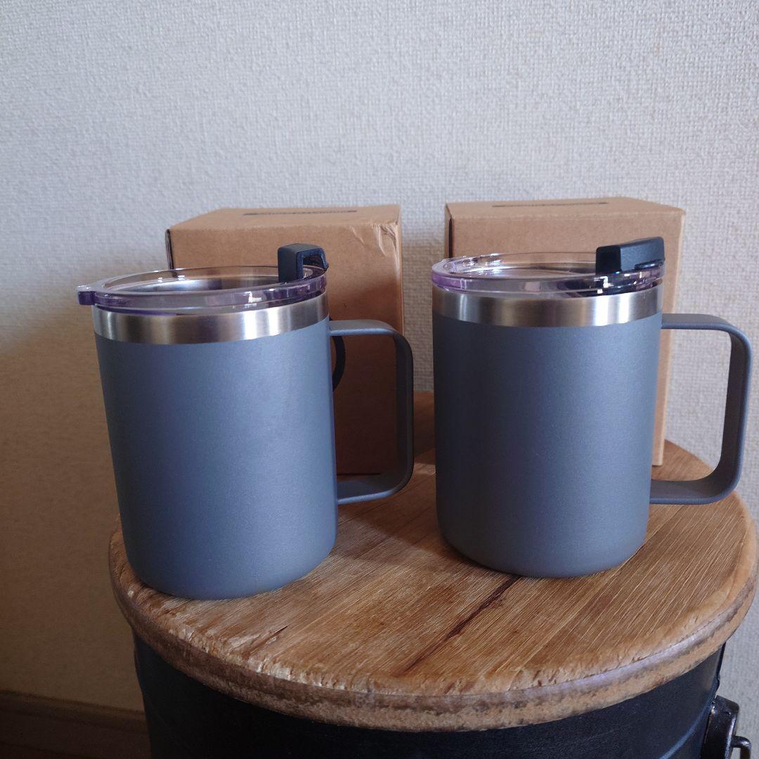限定値下げ●ブルックリンワークスCUP W ステンレス製ダブルマグカップ 2個