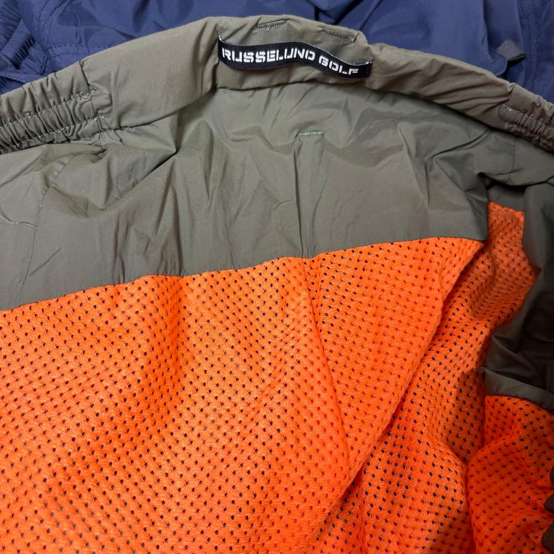 ラッセルノ ゴルフ コンバット ポケット ナイロン ロングパンツ カーキ 2XL