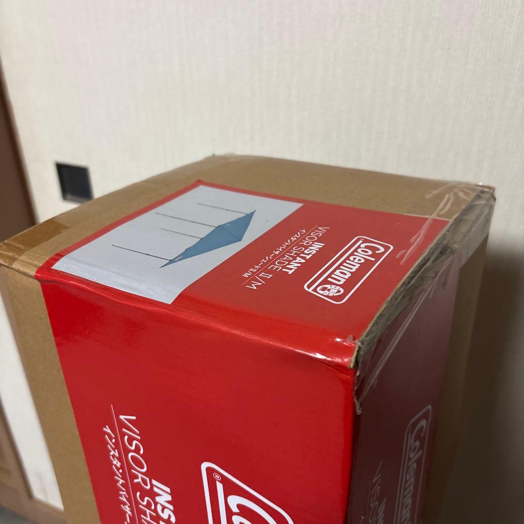Coleman インスタントバイザーシェード II/M タープ ブルー