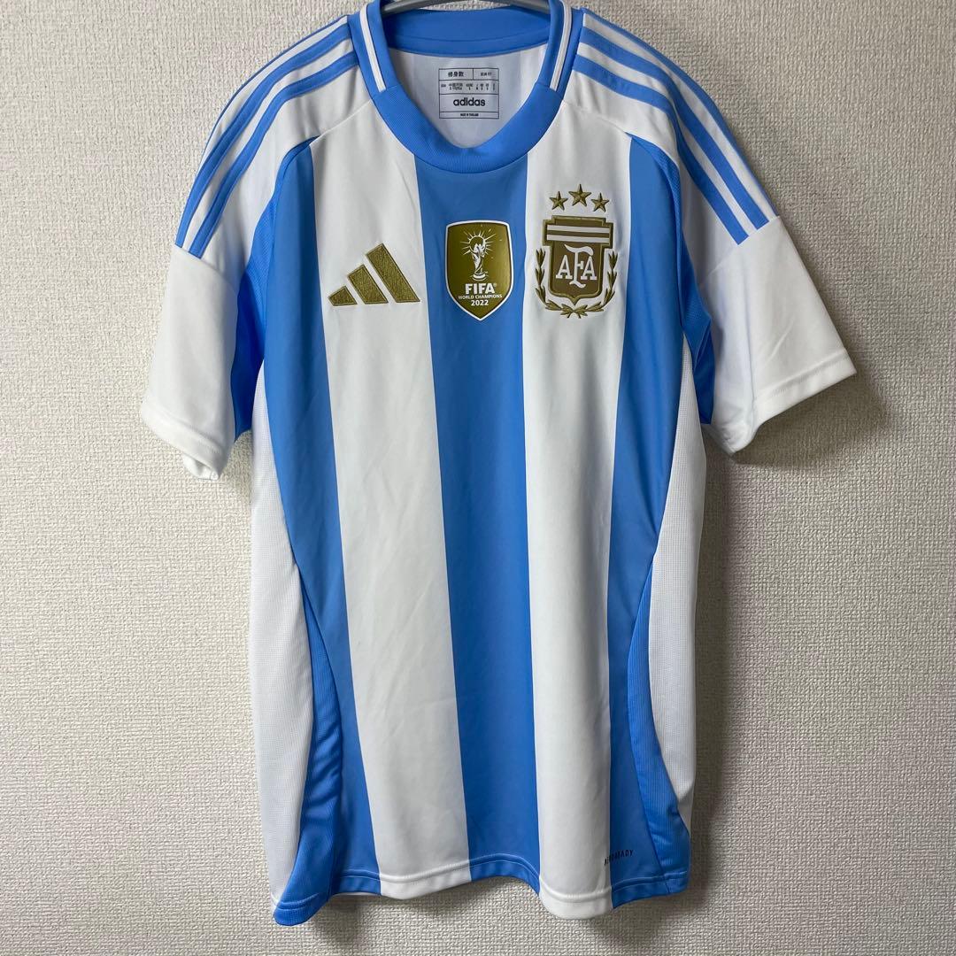 adidas　サッカー　アルゼンチン代表　オーセンティック　ユニフォーム　M