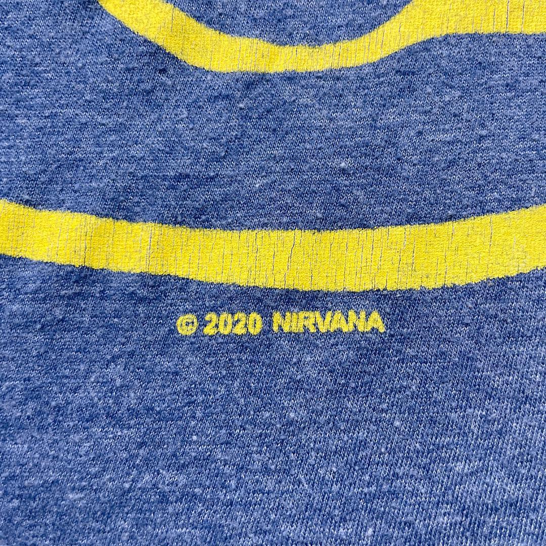 古着 オフィシャル ニルバーナ スマイル ロックTシャツ バンドTシャツ