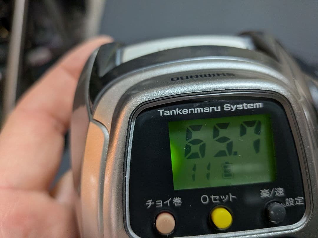 11 ForceMaster 1000 MK 電動リール　カウンター不調